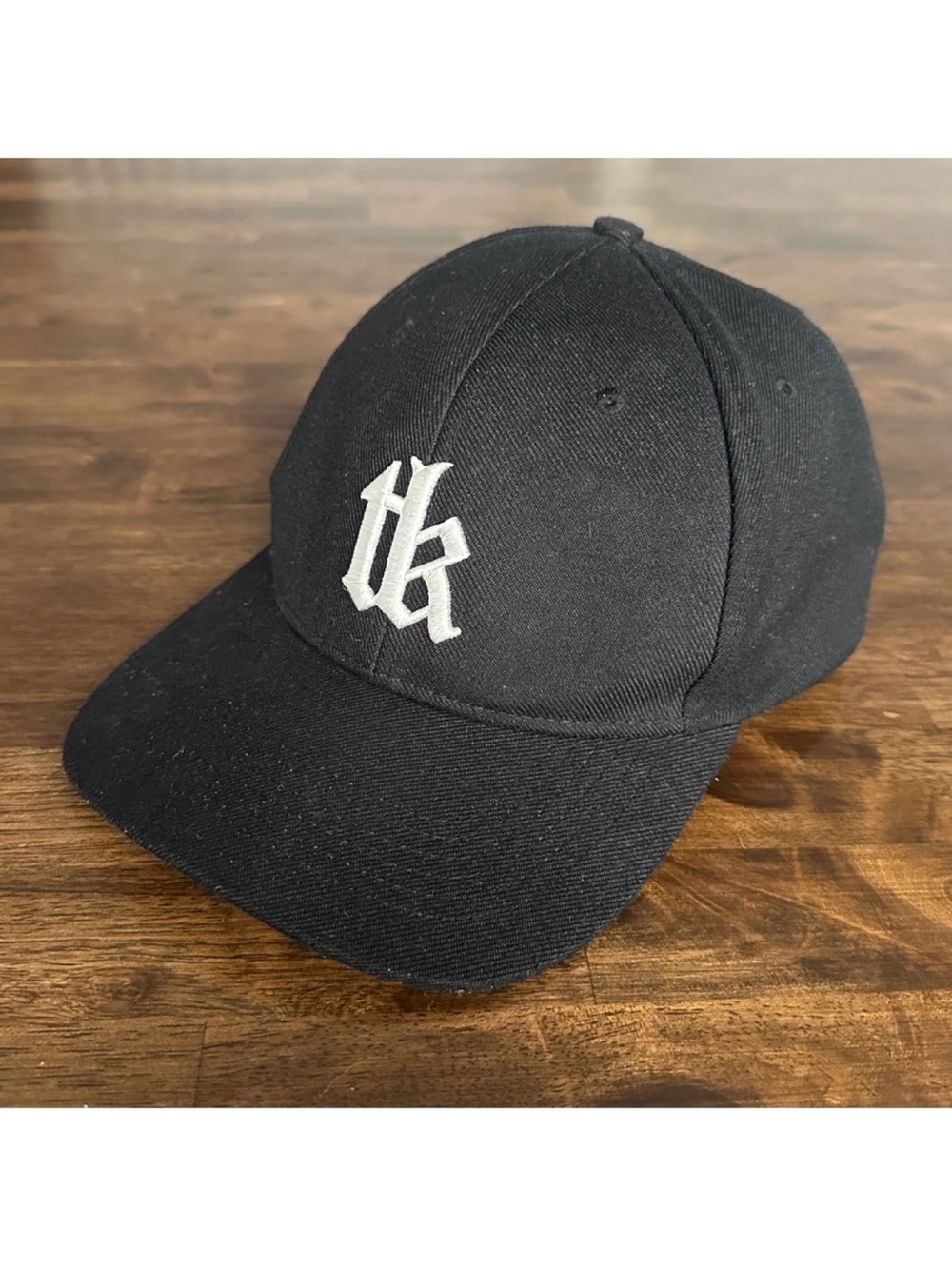 The Kooples logo baseball cap hat black